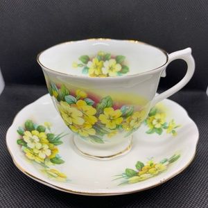 Royal Albert Yellow Primrose England Bone China